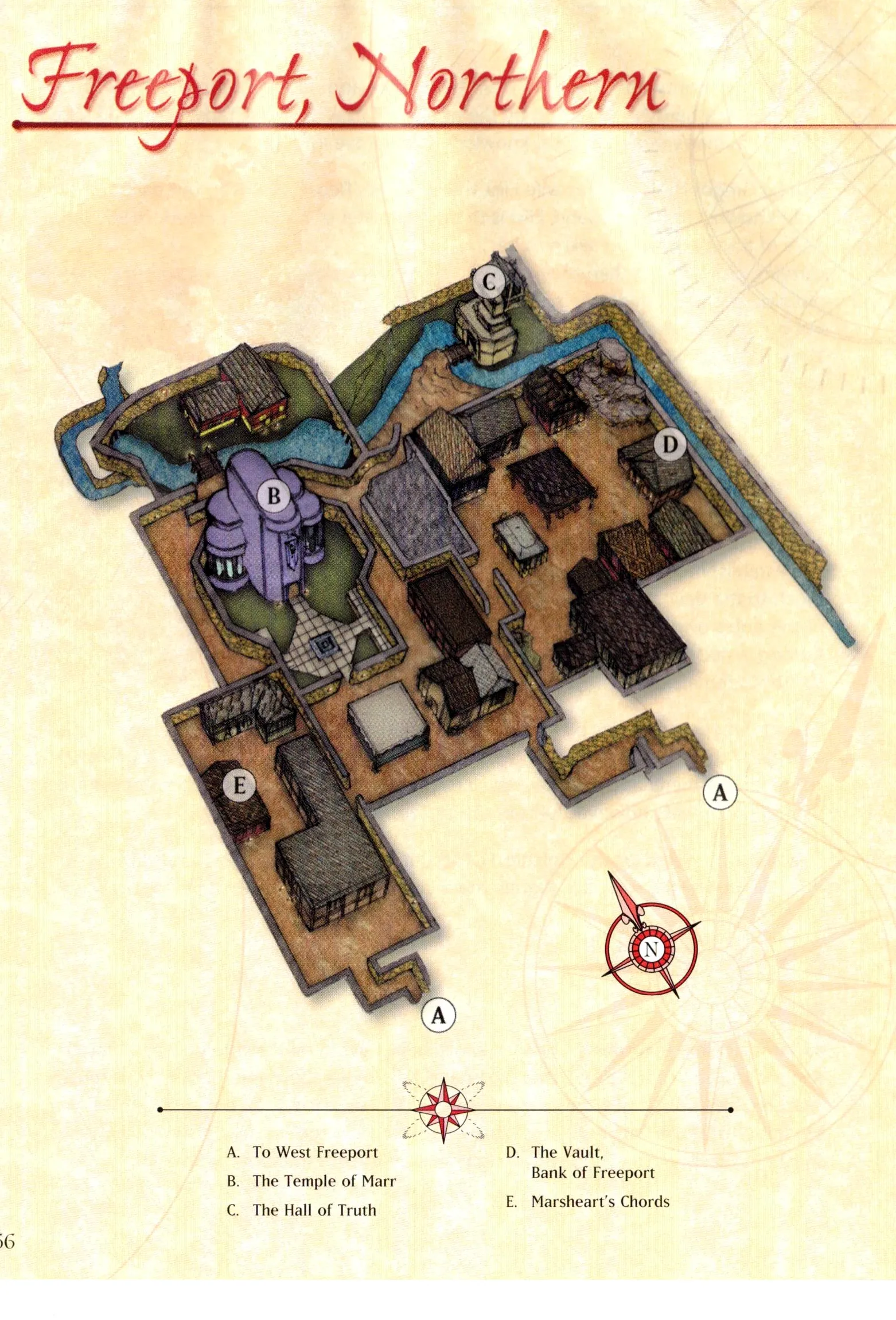 Map of Freeport — Northern