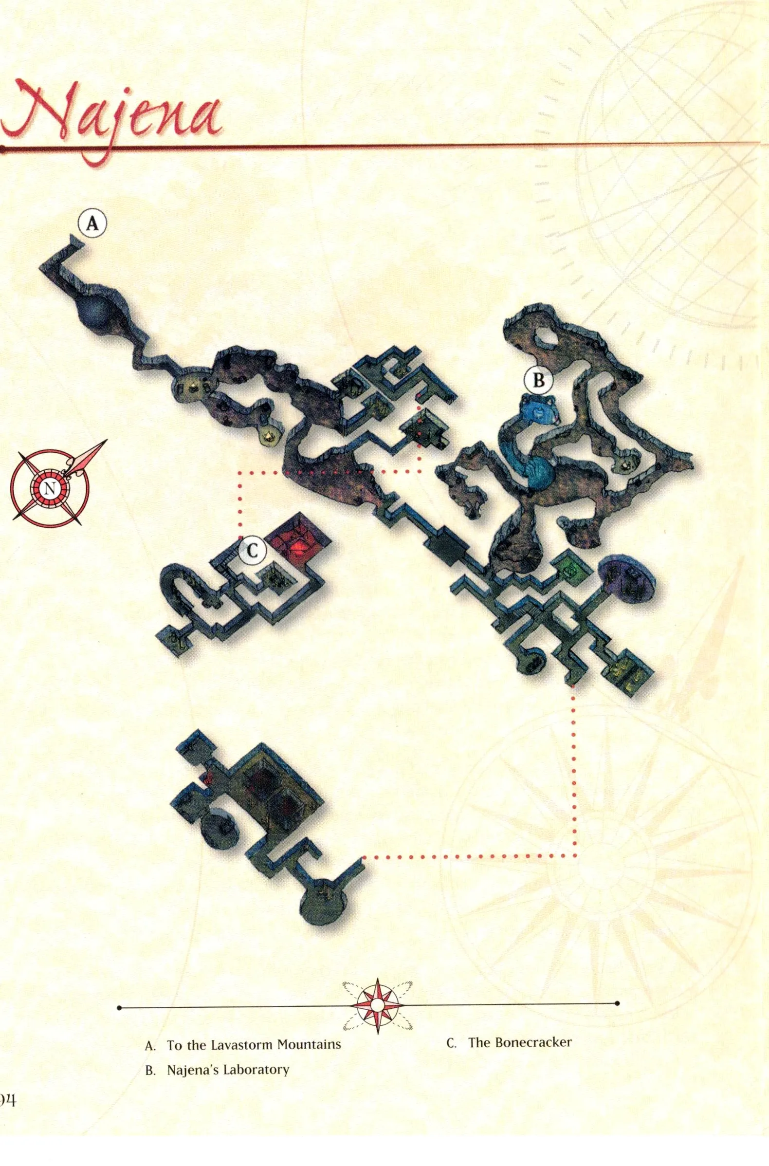 Map of Najena