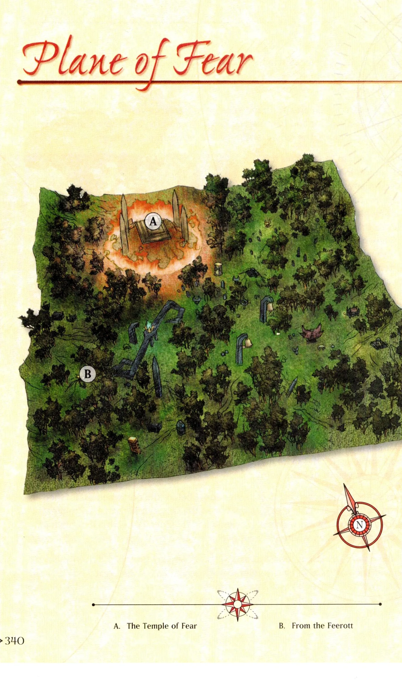 Map of Plane of Fear