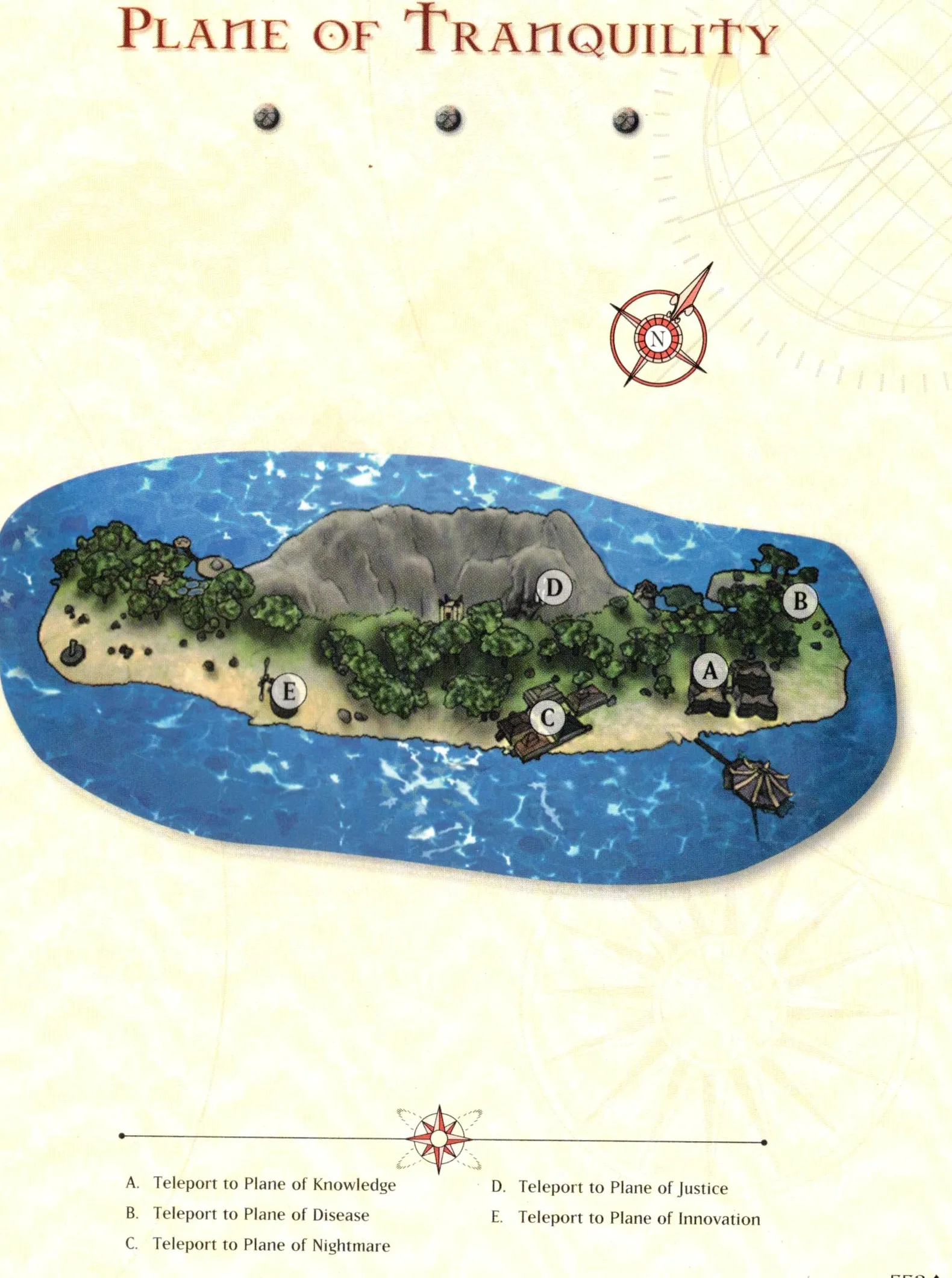 Map of The Plane of Tranquility
